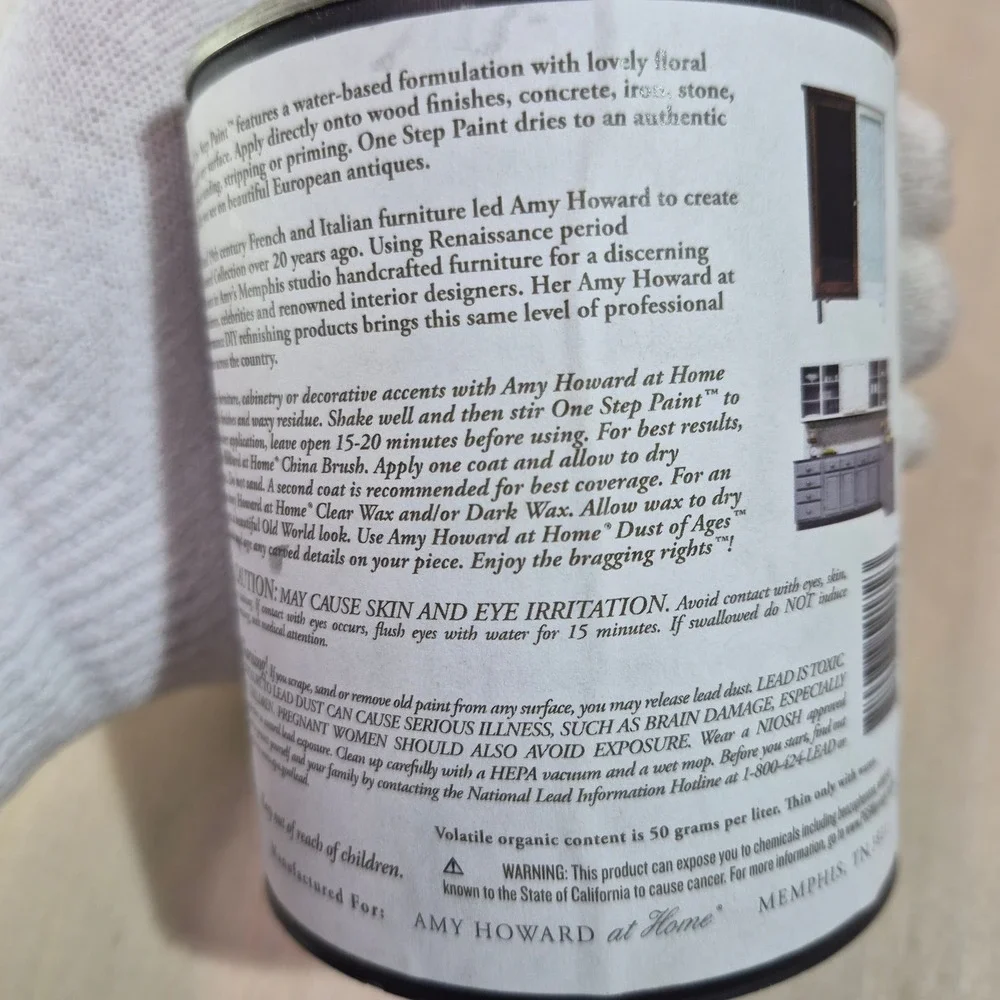 Amy‎ Howard at Home One Step Paint Dark Base 16 oz Furniture Refinishing Paint